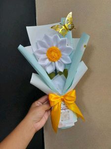 Handmade Ribbon Flower 💐👀