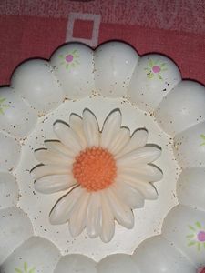Daisy Flower Candle Pack Of 6