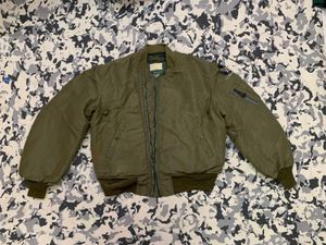 Olive Green Bomber Jacket