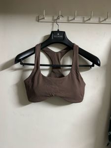 Brown Sports Bra
