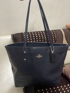 Coach Leather Tote Bag