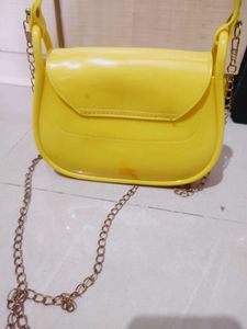 Yellow Crossbody Bag