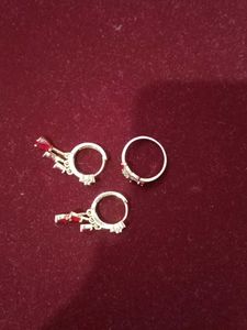 Jewellery Set Combo Finger Ring &amp; Earrings