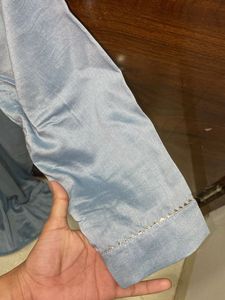 Blue Kurta Trouser Women