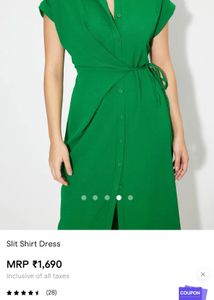 Savana Slit Shirt Dress
