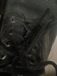 ID: Being Cult Black Leather Shoes