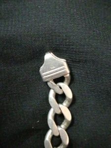 Sterling Silver Gents 925 Bracelet With Feroza