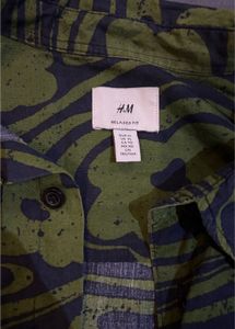HM Patterned Short Sleeve Shirt