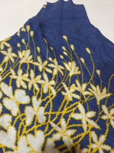 Stylish Blue Poncho For Girls