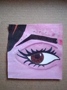 Hand-Painted Eye Art