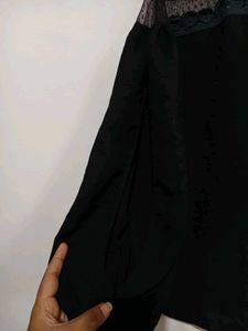 🎁Buy 2, Get 2 Free🎁L/XL Black Sheer Top