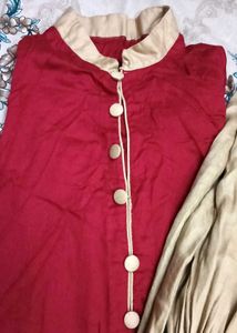 Chinese Collar Kurta Set🍒