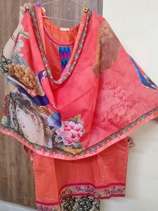 Fully Stitched Plazoo Set. Rest Colour