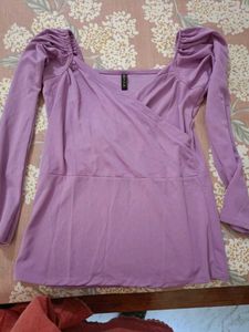 Lilac Long Sleeve Top