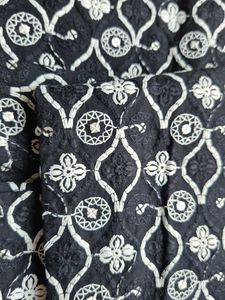 Black Embroidered Kurti