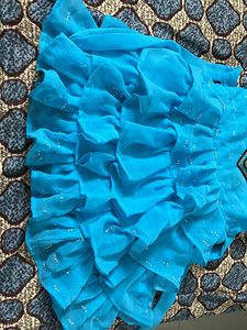 2-5yrs Kids Frock With Frills
