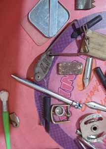 Toss n&#39; Catch Disc with vintage items