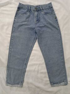 Soft Denim Mom Jeans