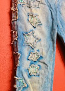 Star Patch Jeans