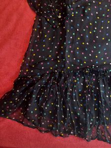 Polka Dot Mini Dress