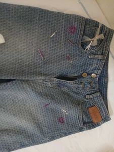 Y2k Baggy Embellished  Jeans