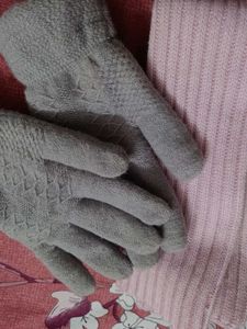 Combo Hand glove &amp; Leg Warmer