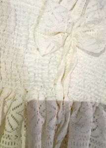 Lace Bow Long Sleeve Top