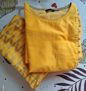 Vishudh Kurta Set(Size:S)