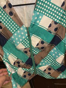 Green cutout Sleeveless Top