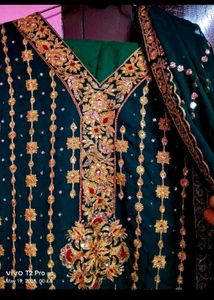Elegant Heavy Sequence Embroidery Salwar Kameez