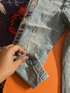 Cute Sequin Jeans