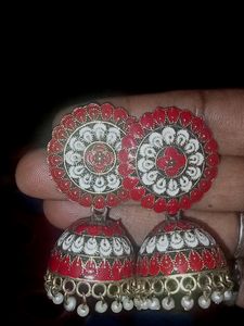 Red 🍒 Jhumka