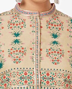 Elegant Floral Printed Kurta