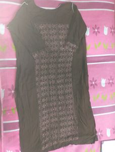 Comfortable Simple Pure Cotton Rayon Kurti