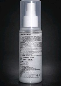 Zudio Hydrate Face &amp; Body Shimmer Mist – Silver (1