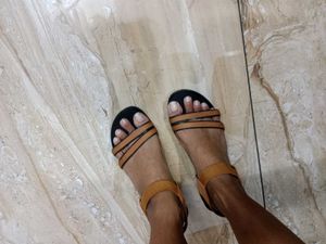Leather Strap Sandals