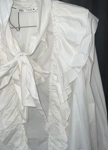 Zara Frilled Shirt