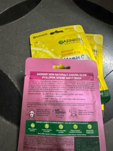 Garnier Face Masks (exclusive Offer)
