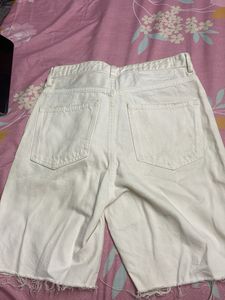 Zara Man Original Shorts White