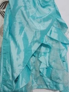 Aqua Strapless Party Dress 💙