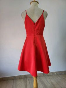 Red Skater Dress