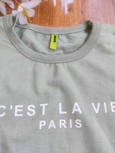 Women Pista Colour Sweatshirt Minor Spot