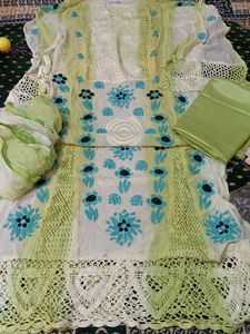 Qureshiya Work Dress Material