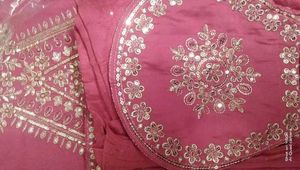 Maroon Embroidered Salwar Kameez Set