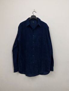 Uniqlo Blue Corduroy Shirt