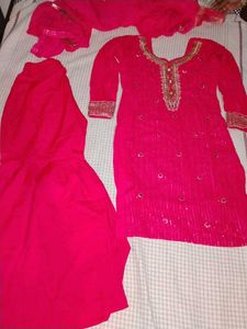 Pink Kurta Set