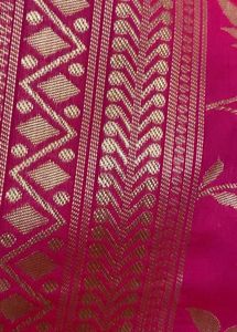 Pink Kanchipuram Banarsi Saree