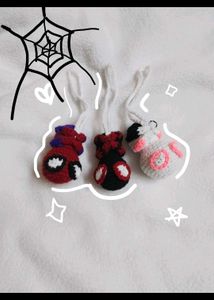 Combo Crochet Spider-Man Charm 🕸️✨