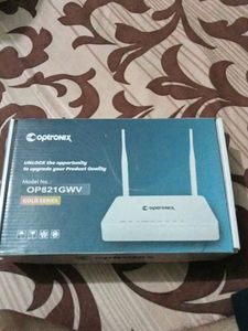 Optronix Router Fiber 300mbps Speed 100% Working