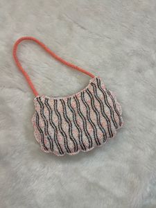Handmade Beaded Shoulder Bag